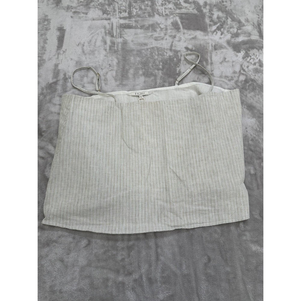 Z Supply Camisole Top Womens Size Large Sandstone Adjustable Straps New With Tag